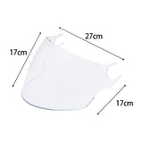 Maxbell 2xMotorcycle Helmets Visor Lens Sturdy Motorcycle Wind Cover Lens for LS2 Transparent