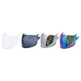 Maxbell 2xMotorcycle Helmets Visor Lens Sturdy Motorcycle Wind Cover Lens for LS2 Transparent