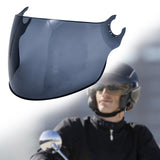 Maxbell 2xMotorcycle Helmets Visor Lens Sturdy Motorcycle Wind Cover Lens for LS2 Black