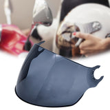 Maxbell 2xMotorcycle Helmets Visor Lens Sturdy Motorcycle Wind Cover Lens for LS2 Black