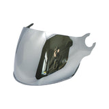 Maxbell 2xMotorcycle Helmets Visor Lens Sturdy Motorcycle Wind Cover Lens for LS2 Silver