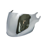 Maxbell 2xMotorcycle Helmets Visor Lens Sturdy Motorcycle Wind Cover Lens for LS2 Silver