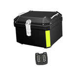 Maxbell Maxbell Generic Motorcycle Top Case Storage Carrier Case for Motorcycle Scooter Black 45L
