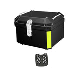 Maxbell Maxbell Generic Motorcycle Top Case Storage Carrier Case for Motorcycle Scooter Black 45L