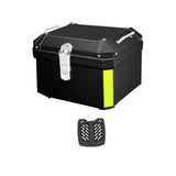 Maxbell Maxbell Generic Motorcycle Top Case Storage Carrier Case for Motorcycle Scooter Black 45L