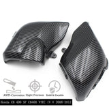 Maxbell Maxbell 2Pcs Motorcycle Air Filter Caps Parts Replace for Honda CB400 2008-2012