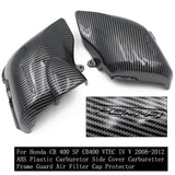 Maxbell Maxbell 2Pcs Motorcycle Air Filter Caps Parts Replace for Honda CB400 2008-2012