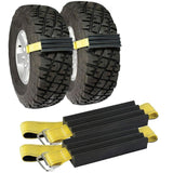 Maxbell Maxbell 2x Tire Traction Devices Anti Skid Emergency Tire Straps for Small Suvs 2pcs