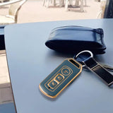 Maxbell Maxbell Motorcycle Key Shell 360 Degree Protection Key Fob Case for Honda SH125 Gray