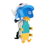 Maxbell Maxbell Motorcycle Phone Holder Shockproof Cell Phone Clamp for All Cell Phones Blue