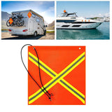 Maxbell Maxbell Warning Flag Warning Accessories Warning Sign for Trailer Hauling Truck