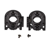 Maxbell 2x2Pcs Helmet Visor Shield Base Sturdy Easy Installation for MT 4