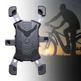 Maxbell Maxbell Motorcycle Phone Holder Bike Phone Holder for 4.8-7inch All Cell Phones Black