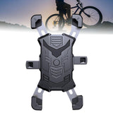 Maxbell Maxbell Motorcycle Phone Holder Bike Phone Holder for 4.8-7inch All Cell Phones Black