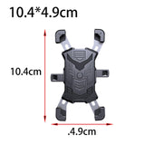 Maxbell Maxbell Motorcycle Phone Holder Bike Phone Holder for 4.8-7inch All Cell Phones Black