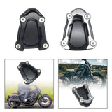 Maxbell Maxbell Side Stand Pad Plate Support Bike Pad for Honda Modification Part black