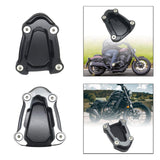 Maxbell Maxbell Side Stand Pad Plate Support Bike Pad for Honda Modification Part black