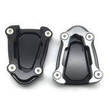 Maxbell Maxbell Side Stand Pad Plate Support Bike Pad for Honda Modification Part black