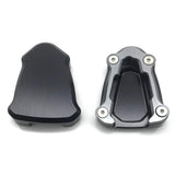 Maxbell Maxbell Side Stand Pad Plate Support Bike Pad for Honda Modification Part black