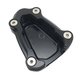 Maxbell Maxbell Side Stand Pad Plate Support Bike Pad for Honda Modification Part black