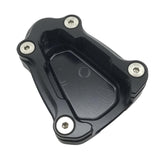 Maxbell Maxbell Side Stand Pad Plate Support Bike Pad for Honda Modification Part black