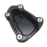 Maxbell Maxbell Side Stand Pad Plate Support Bike Pad for Honda Modification Part black
