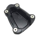 Maxbell Maxbell Side Stand Pad Plate Support Bike Pad for Honda Modification Part black