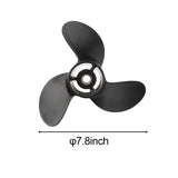 Maxbell Maxbell Boat Propeller 7.8x8 Premium Outboard Propeller for Tohatsu 4HP 5HP 6HP