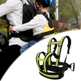 Maxbell Child Motorcycle Security Belt Stable for Bicycles Motorcycle Snowmobiles Green