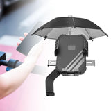 Maxbell Motorcycle Phone Mount Stable Bike Phone Holder for Bicycle E Bike Bike for Rearview Mirror