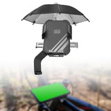 Maxbell Motorcycle Phone Mount Stable Bike Phone Holder for Bicycle E Bike Bike for Rearview Mirror