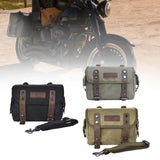 Maxbell Generic Motorcycle Saddle Bag Professional Side Tool Bag Motorcycle Tool Bag Black
