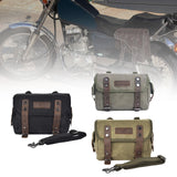 Maxbell Generic Motorcycle Saddle Bag Professional Side Tool Bag Motorcycle Tool Bag Black