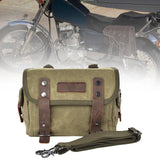 Maxbell Generic Motorcycle Saddle Bag Professional Side Tool Bag Motorcycle Tool Bag Green