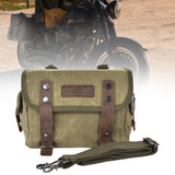 Maxbell Generic Motorcycle Saddle Bag Professional Side Tool Bag Motorcycle Tool Bag Green