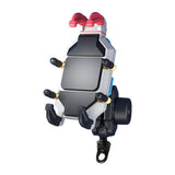 Maxbell Generic Motorcycle Phone Mount Holder Protection for Bicycle Motorcycle