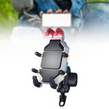 Maxbell Generic Motorcycle Phone Mount Holder Protection for Bicycle Motorcycle