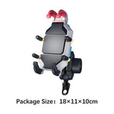 Maxbell Generic Motorcycle Phone Mount Holder Protection for Bicycle Motorcycle