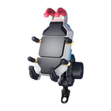 Maxbell Generic Motorcycle Phone Mount Holder Protection for Bicycle Motorcycle