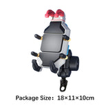 Maxbell Generic Motorcycle Phone Mount Holder Protection for Bicycle Motorcycle
