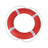 Maxbell Boat Safety Throw Ring with Grab Lines Pool Ring for Pool Yacht Outdoor