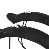 Maxbell Front and Rear Fenders Spare Part Wheel Fenders for 14" Electric Scooter