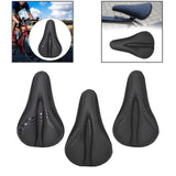 Maxbell Bike Seat Cover Full Wrap Easy Installation Comfortable Bicycle Seat Cushion Diagonal Stripes