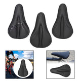 Maxbell Bike Seat Cover Full Wrap Easy Installation Comfortable Bicycle Seat Cushion Diagonal Stripes