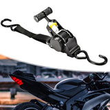Maxbell Retractable Ratchet Strap Automatic Shrink Bundle Tape for Fixing Truck Round Handle