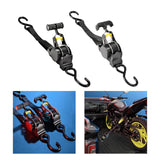 Maxbell Retractable Ratchet Strap Automatic Shrink Bundle Tape for Fixing Truck Round Handle