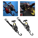 Maxbell Retractable Ratchet Strap Automatic Shrink Bundle Tape for Fixing Truck Round Handle