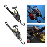 Maxbell Retractable Ratchet Strap Automatic Shrink Bundle Tape for Fixing Truck Round Handle