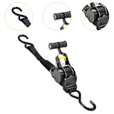 Maxbell Retractable Ratchet Strap Automatic Shrink Bundle Tape for Fixing Truck Round Handle