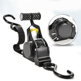 Maxbell Retractable Ratchet Strap Automatic Shrink Bundle Tape for Fixing Truck Round Handle